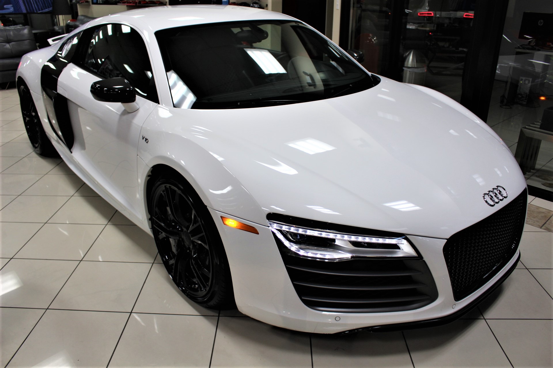 Used 2014 Audi R8 Plus 5.2 quattro for sale Sold at The Gables Sports Cars in Miami FL 33146 1