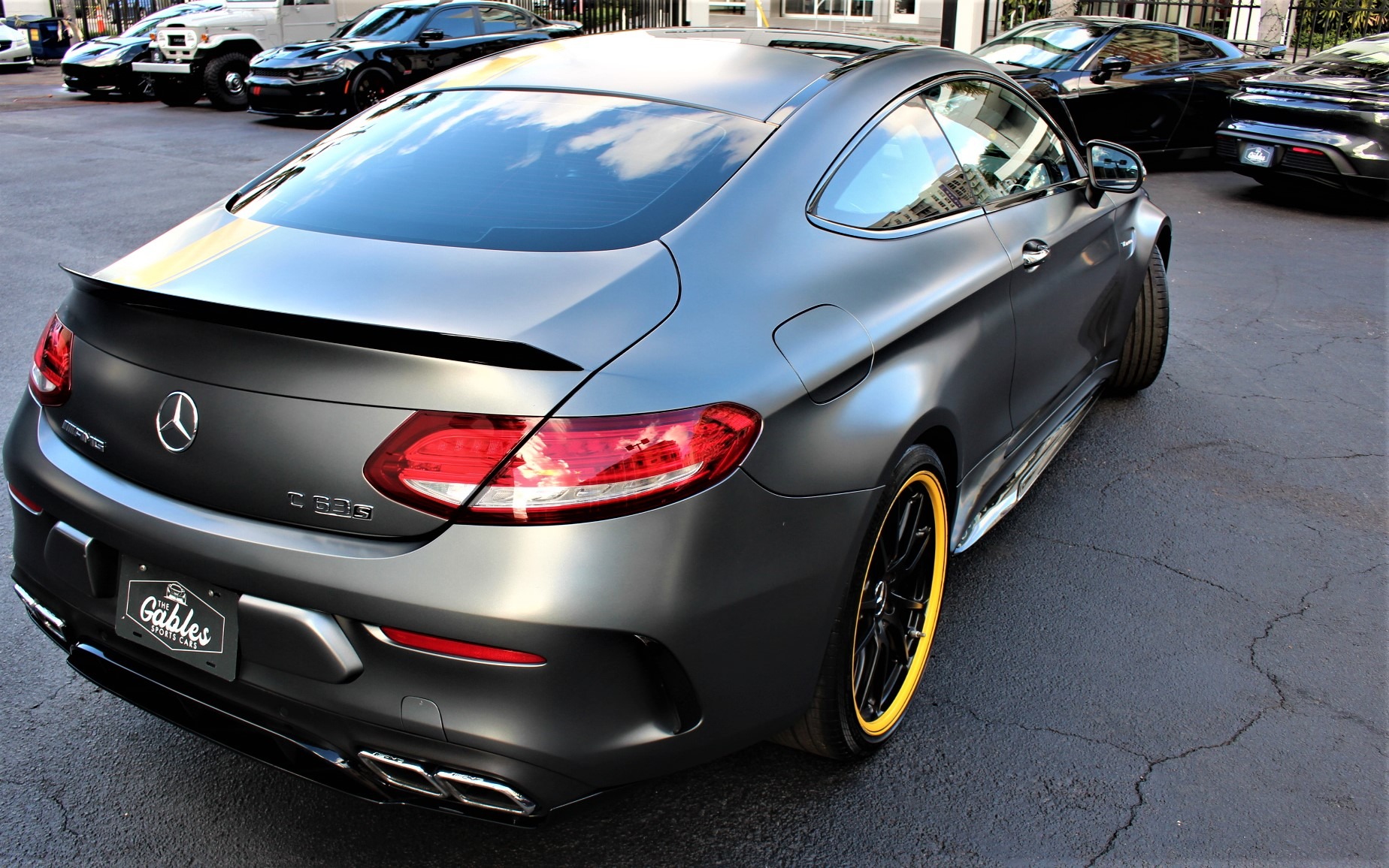 Used 2017 Mercedes-Benz C-Class AMG C 63 S Edition 1 for sale Sold at The Gables Sports Cars in Miami FL 33146 4