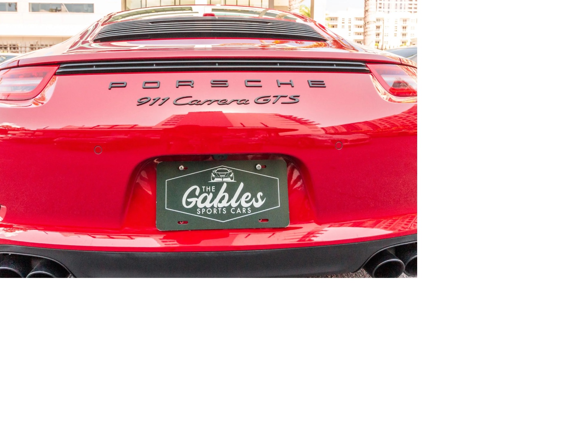 Used 2015 Porsche 911 Carrera GTS for sale Sold at The Gables Sports Cars in Miami FL 33146 4