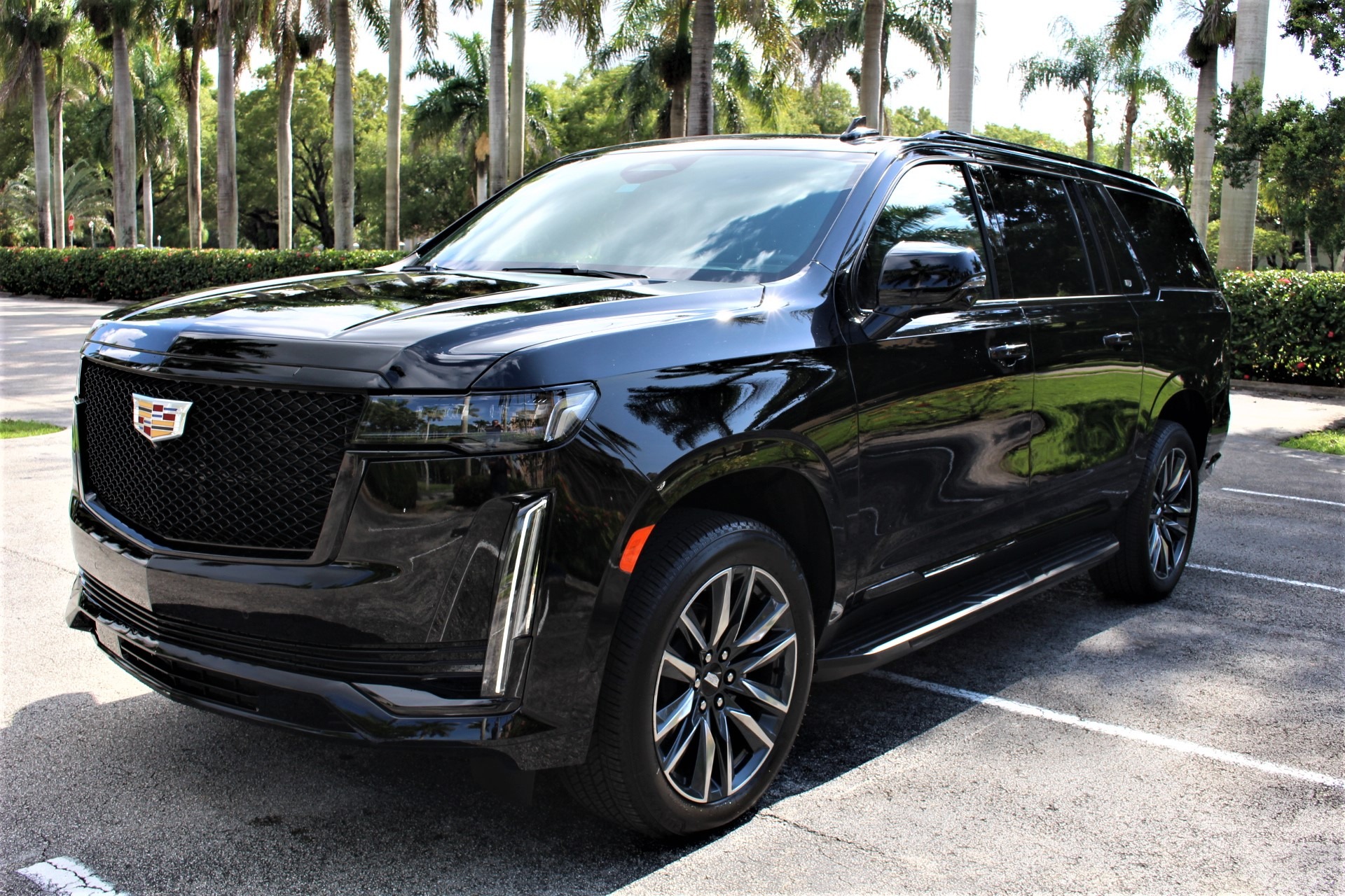 Used 2021 Cadillac Escalade ESV Sport for sale Sold at The Gables Sports Cars in Miami FL 33146 3
