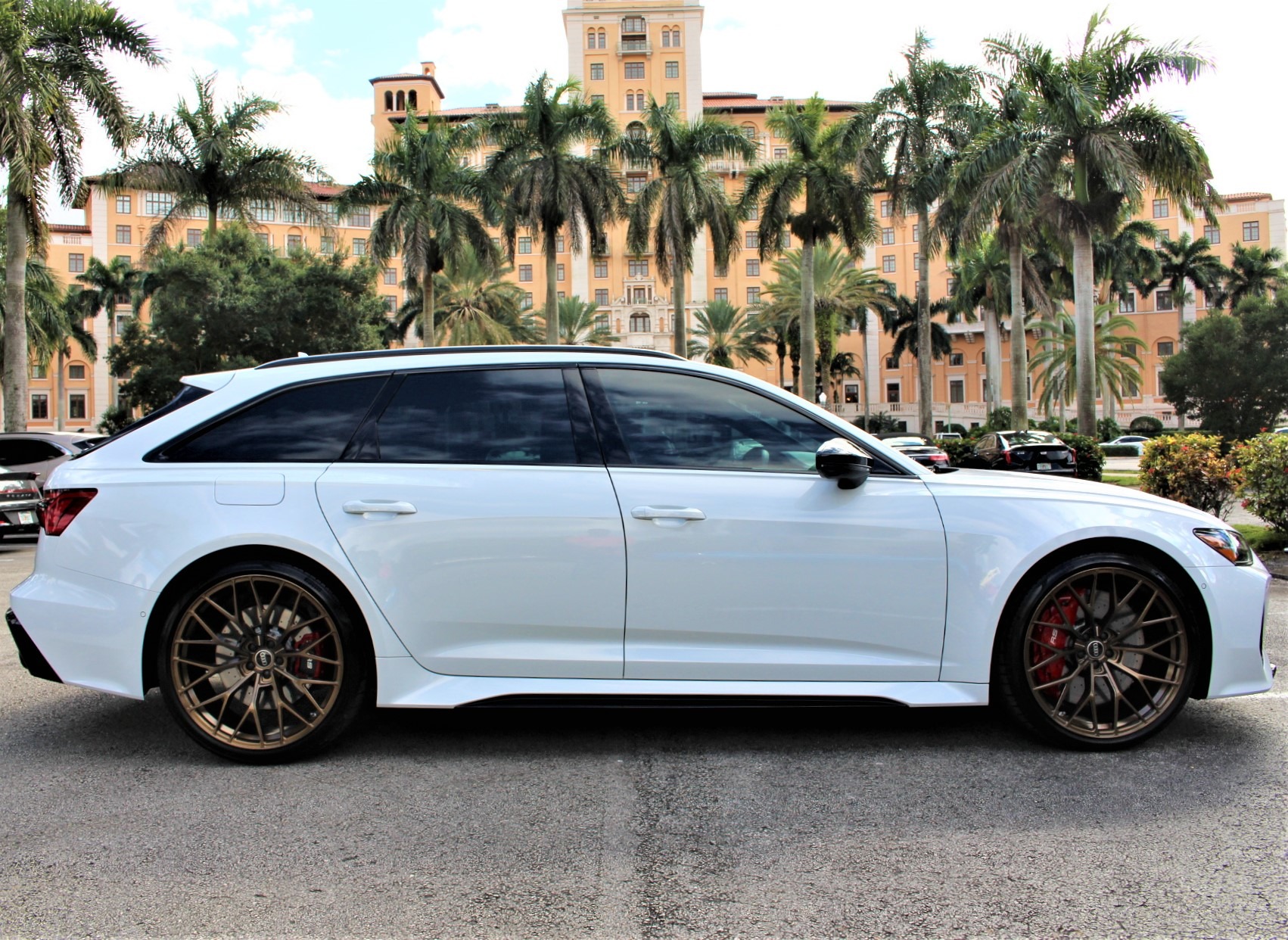 Used 2021 Audi RS 6 Avant 4.0T quattro Avant for sale Sold at The Gables Sports Cars in Miami FL 33146 1