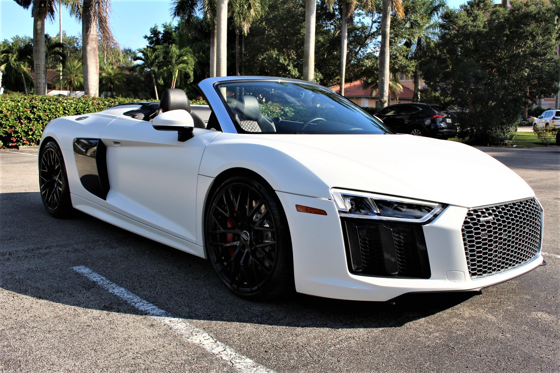 Used 2017 Audi R8 5.2 quattro V10 Spyder for sale Sold at The Gables Sports Cars in Miami FL 33146 3
