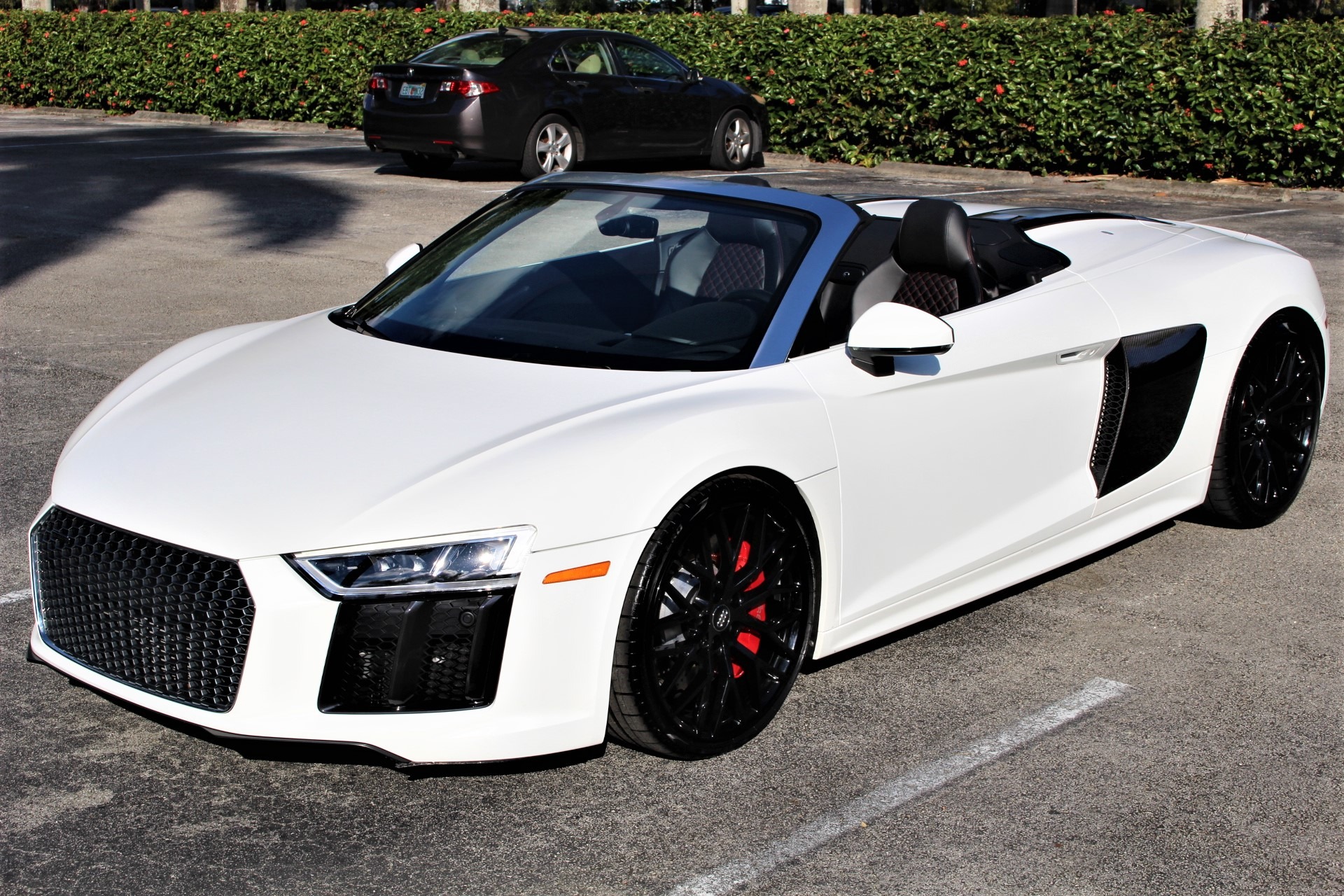 Used 2017 Audi R8 5.2 quattro V10 Spyder for sale Sold at The Gables Sports Cars in Miami FL 33146 1