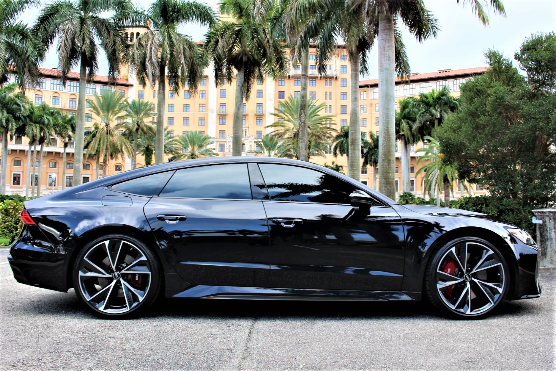 Used 2021 Audi RS 7 4.0T quattro for sale Sold at The Gables Sports Cars in Miami FL 33146 1