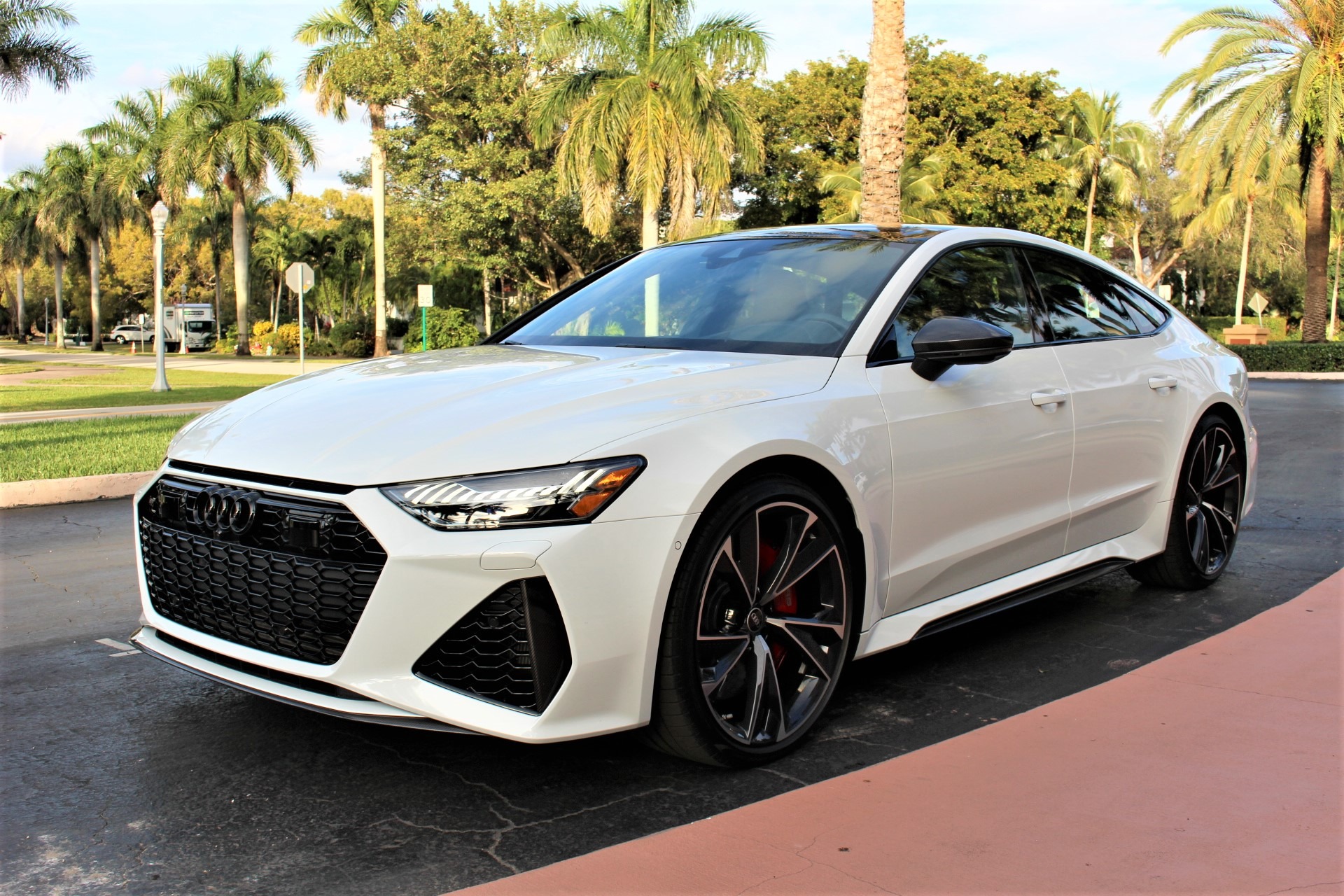 Used 2021 Audi RS 7 4.0T quattro for sale Sold at The Gables Sports Cars in Miami FL 33146 3