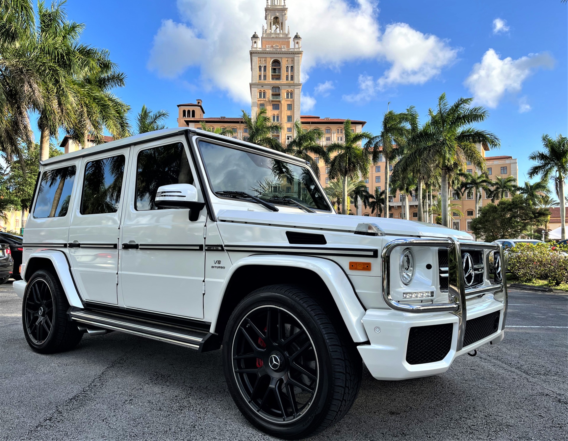 Used 2018 Mercedes-Benz G-Class AMG G 63 for sale $124,850 at The Gables Sports Cars in Miami FL 33146 1