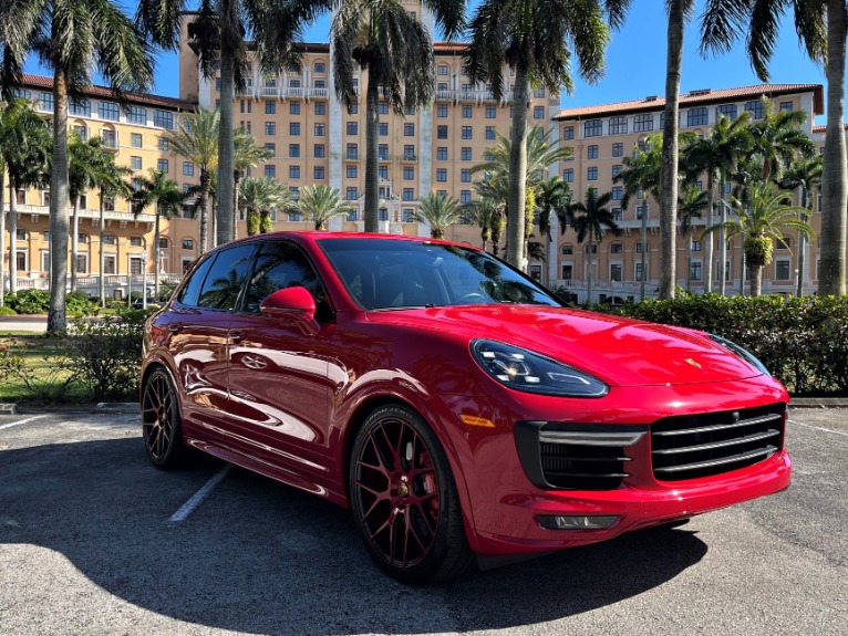 Used 2017 Porsche Cayenne GTS for sale $88,850 at The Gables Sports Cars in Miami FL