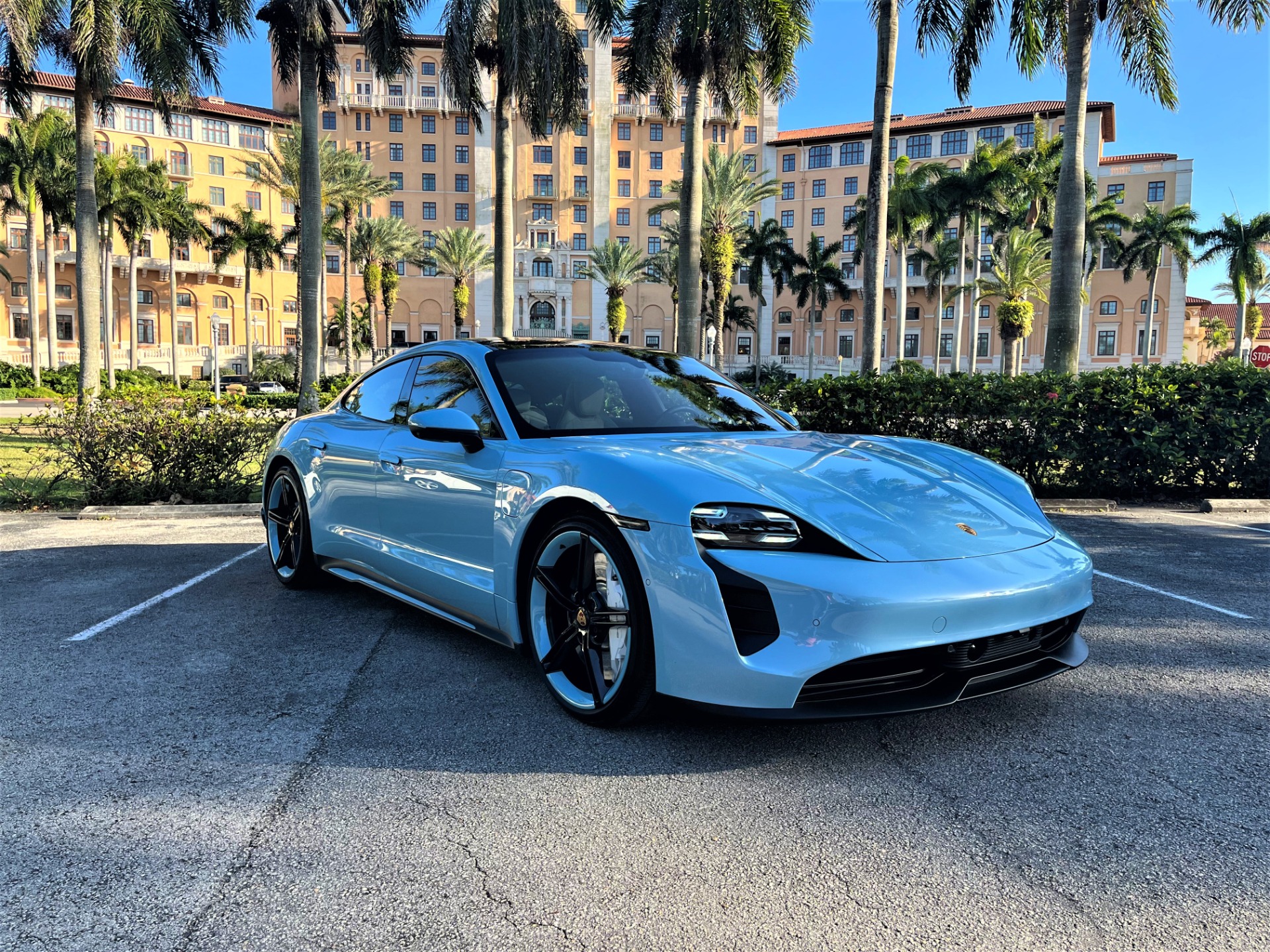 Used 2020 Porsche Taycan 4S for sale Sold at The Gables Sports Cars in Miami FL 33146 1