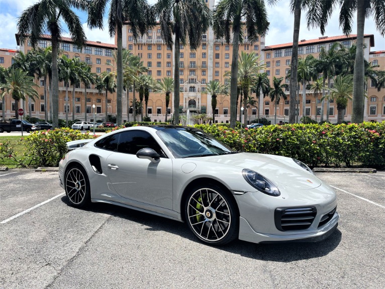 Used 2018 Porsche 911 Turbo S for sale $166,850 at The Gables Sports Cars in Miami FL