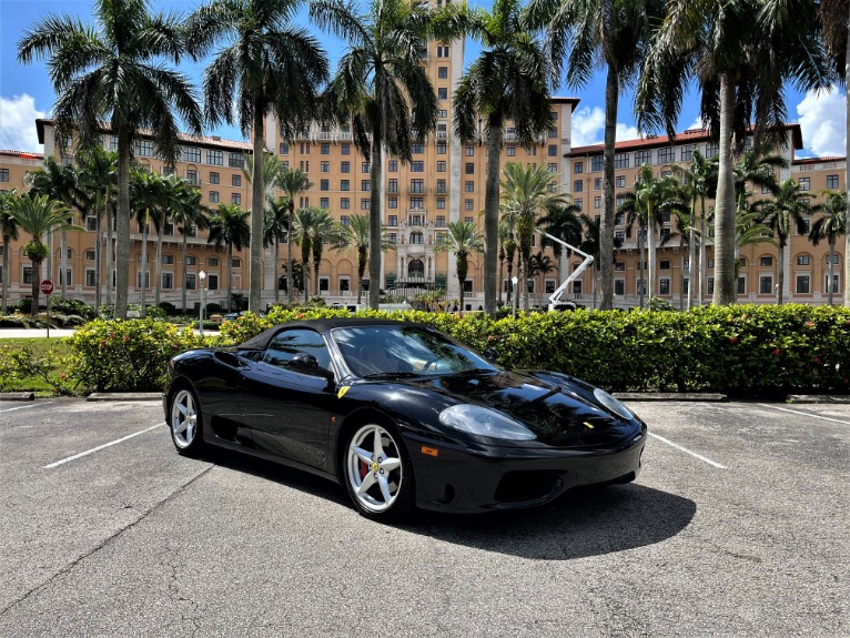 Used 2003 Ferrari 360 Spider for sale $98,850 at The Gables Sports Cars in Miami FL