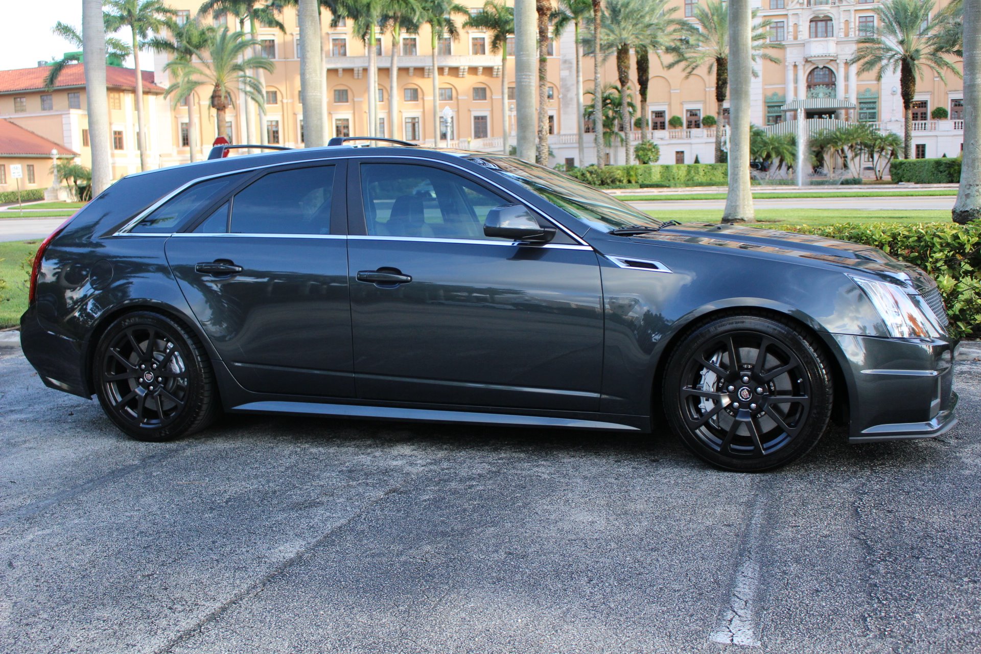 Used 2014 Cadillac CTS-V for sale Sold at The Gables Sports Cars in Miami FL 33146 3