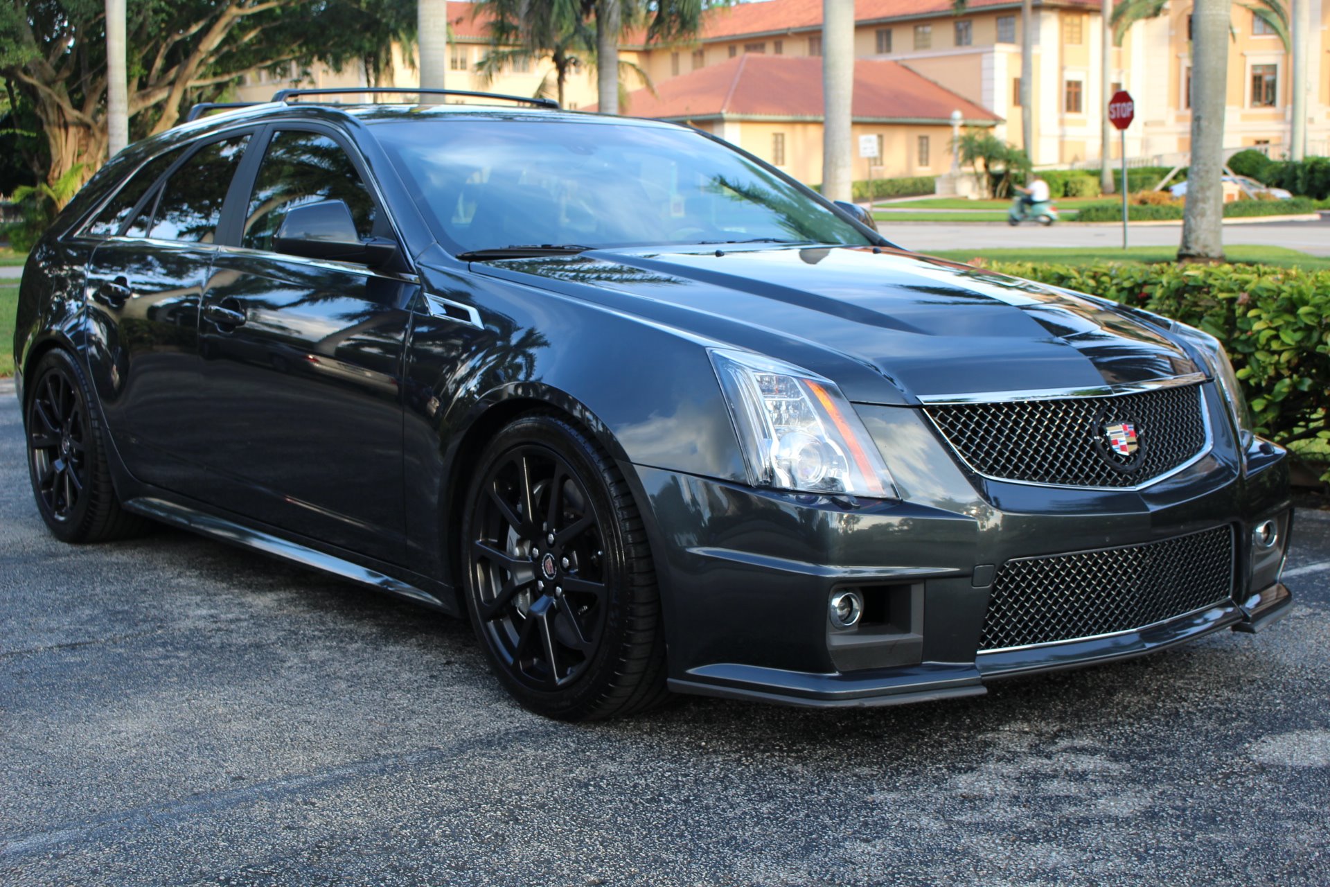 Used 2014 Cadillac CTS-V for sale Sold at The Gables Sports Cars in Miami FL 33146 4
