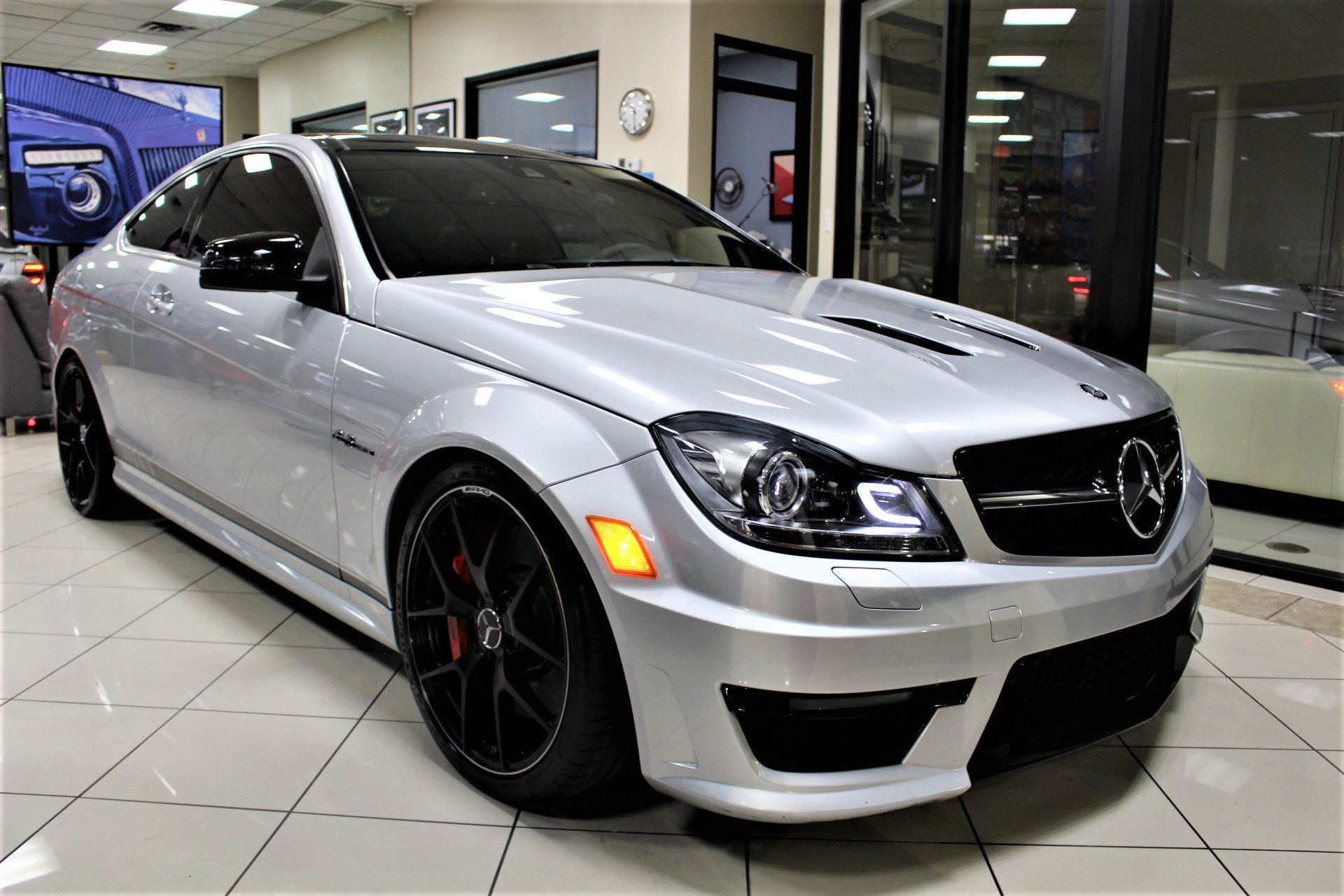 Used 15 Mercedes Benz C Class C 63 Amg Edition 507 For Sale 39 850 The Gables Sports Cars Stock