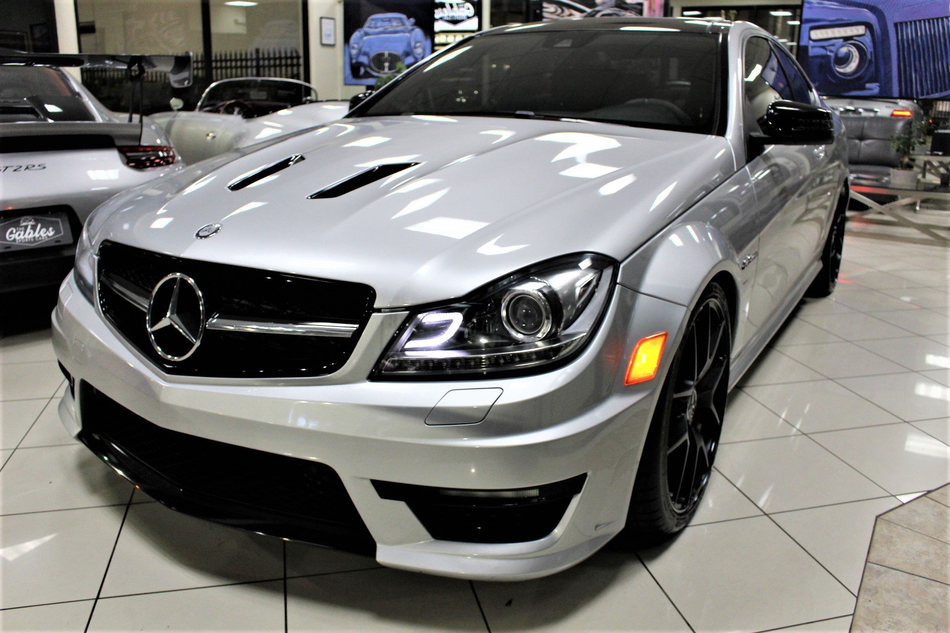 Used 2015 Mercedes-Benz C-Class C 63 AMG Edition 507 for sale Sold at The Gables Sports Cars in Miami FL 33146 3